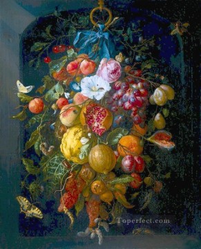 Adorno floral de Jan Davidsz de Heem Pinturas al óleo